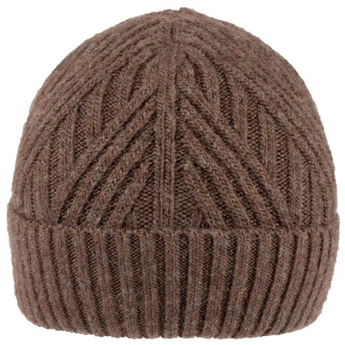 Шапка бини SKIFFHAT, размер 56-58, коричневый шапка бини skiffhat размер 56 58 черный