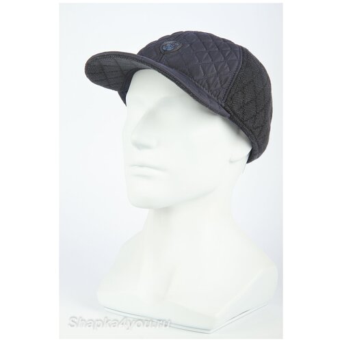 Бейсболка Bersar цвет Чёрный размер 58/57