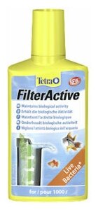 Tetra FilterActive кондиционер для поддержания биологической среды 100 мл - фотография № 14