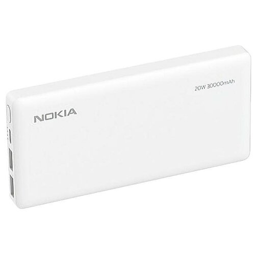 Портативный аккумулятор Nokia Power Bank P6203 30000mAh White 276500₽