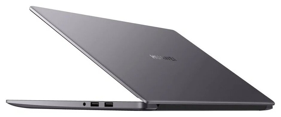 Ноутбук Huawei MateBook D15 Core i3 1115G4 8Gb SSD256Gb Intel UHD Graphics 15 IPS FHD 1920x1080 Windows 11 Home grey WiFi BT Cam, 53013GHC