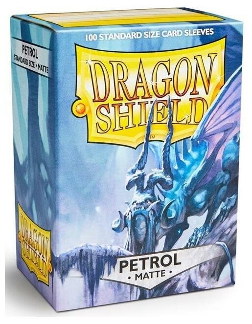 Протекторы Dragon Shield матовые Petrol (100 шт.)