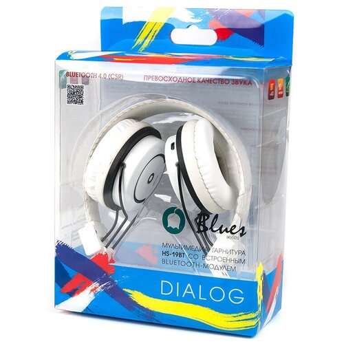 Наушники Dialog HS-19BT белый 239900₽