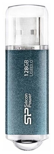 Накопитель USB 3.0 128GB Silicon Power Marvel M01 SP128GBUF3M01V1B синий