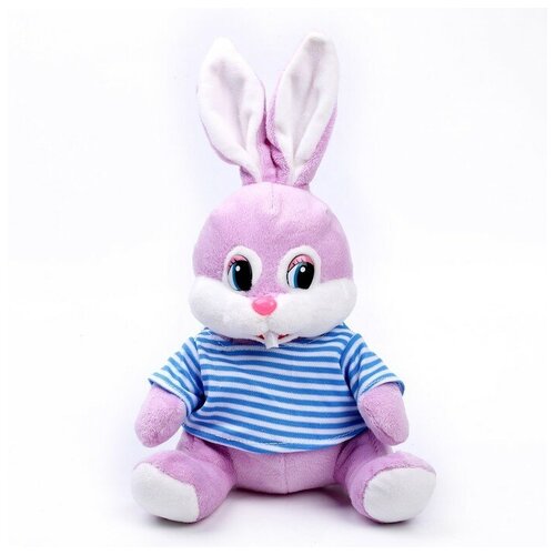 Мягкая игрушка «Кролик в футболке», 20 см мягкая игрушка серый кролик 20 см