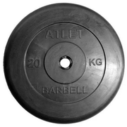 Диск MB Barbell MB-AtletB31 20 кг черный