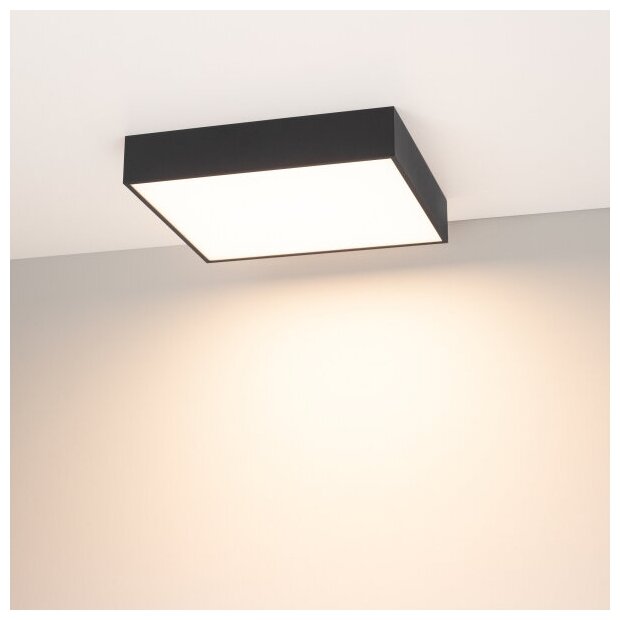 Потолочный светодиодный светильник Arlight SP-Quadro-S350x350-30W Warm3000 034792 - фотография № 4