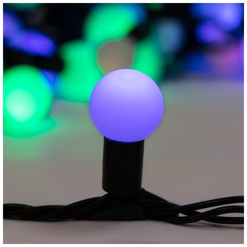 Гирлянда LED - шарики RGB d23мм 10м Neon-Night - фото №10