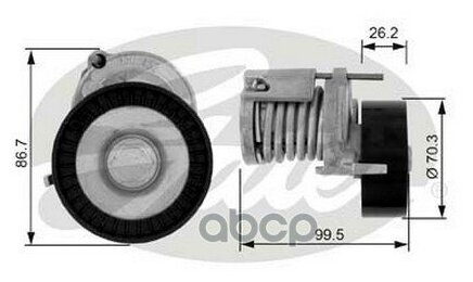 Натяжитель Ремня Gates арт. T38214
