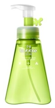 Aekyung Soonsaem Bubble Olive Пенка для мытья посуды Оливки 350 мл с помпой-дозатором