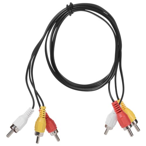 Кабель PALMEXX AV композитный тюльпаны 3*RCA (m) -3*RCA (m), длина 0.9м