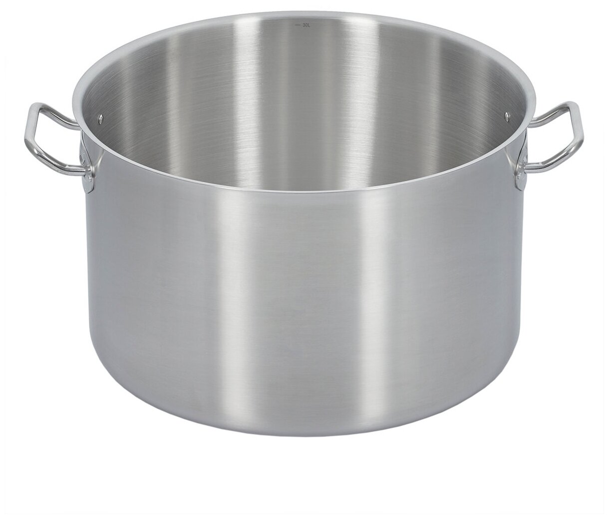 Кастрюля GIPFEL 50723 HORECA PRO 30л, 40х24,9см с индукционным дном серебристый