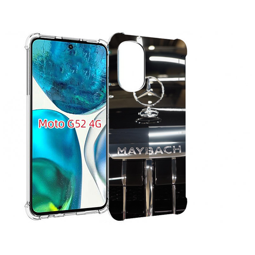 Чехол MyPads майбах-maybach-2 для Motorola Moto G82 / Moto G52 задняя-панель-накладка-бампер