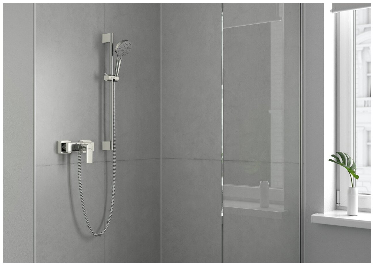 Душевой гарнитур Hansgrohe - фото №5