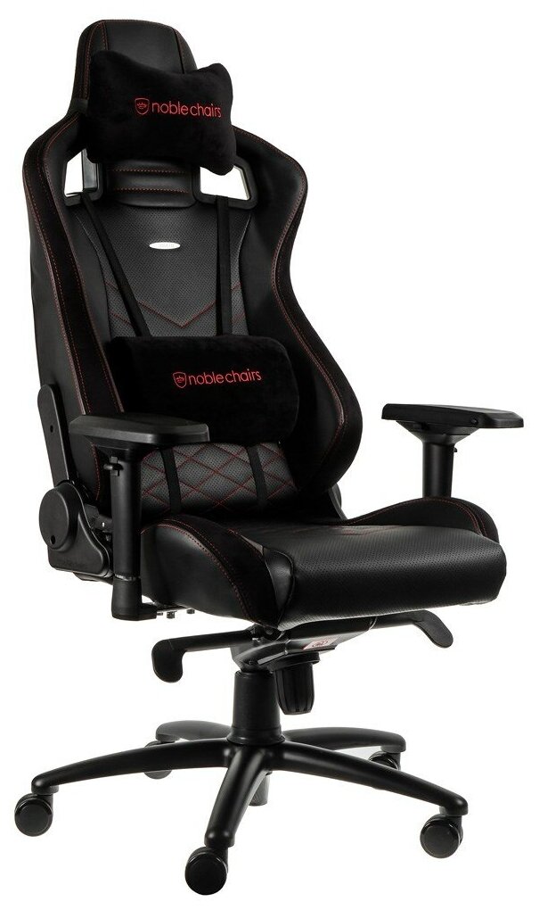 Игровое Кресло Noblechairs EPIC (NBL-PU-RED-002) PU Leather / black/red