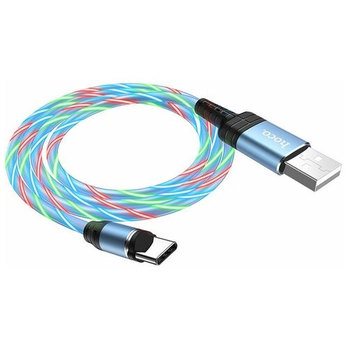 Наушники Hoco U90A Ingenious Streamer USB-Type-C 2A 1M синий 70800₽