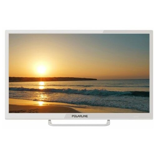 жк телевизор sunwind sun led24xs10 24 2022 smart tv black Телевизор Polarline 24PL52TC-T2 белый