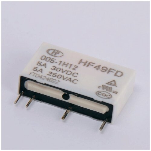 Твердотельное реле HF49FD 005-1H12 rft2co012 реле 2co 8a 250vac 30vdc 12vdc без индикации аналог rxg25jd