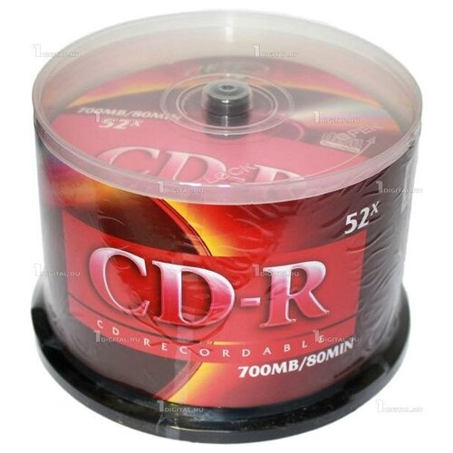 Диски VS CD-R80 Cake Box (50 шт.) 700Mb 52x (VSCDRCB5001)