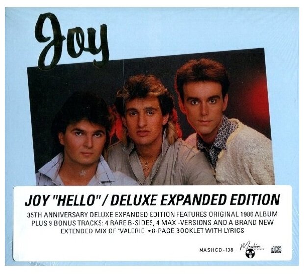 CD Joy - "Hello" (1986/2021) Deluxe Expanded Edition