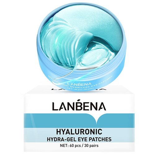 LANBENA Hyaluronic Acid Увлажняющие гидрогелевые патчи с гиалуроновой кислотой, 60 шт