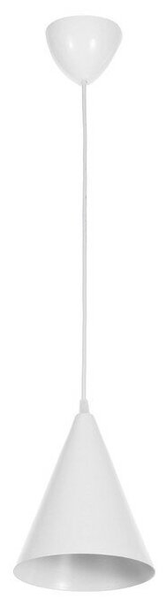 Светильник BayerLux Конус 4724649, E14, 40 Вт, кол-во ламп: 1 шт., цвет: белый - фотография № 3