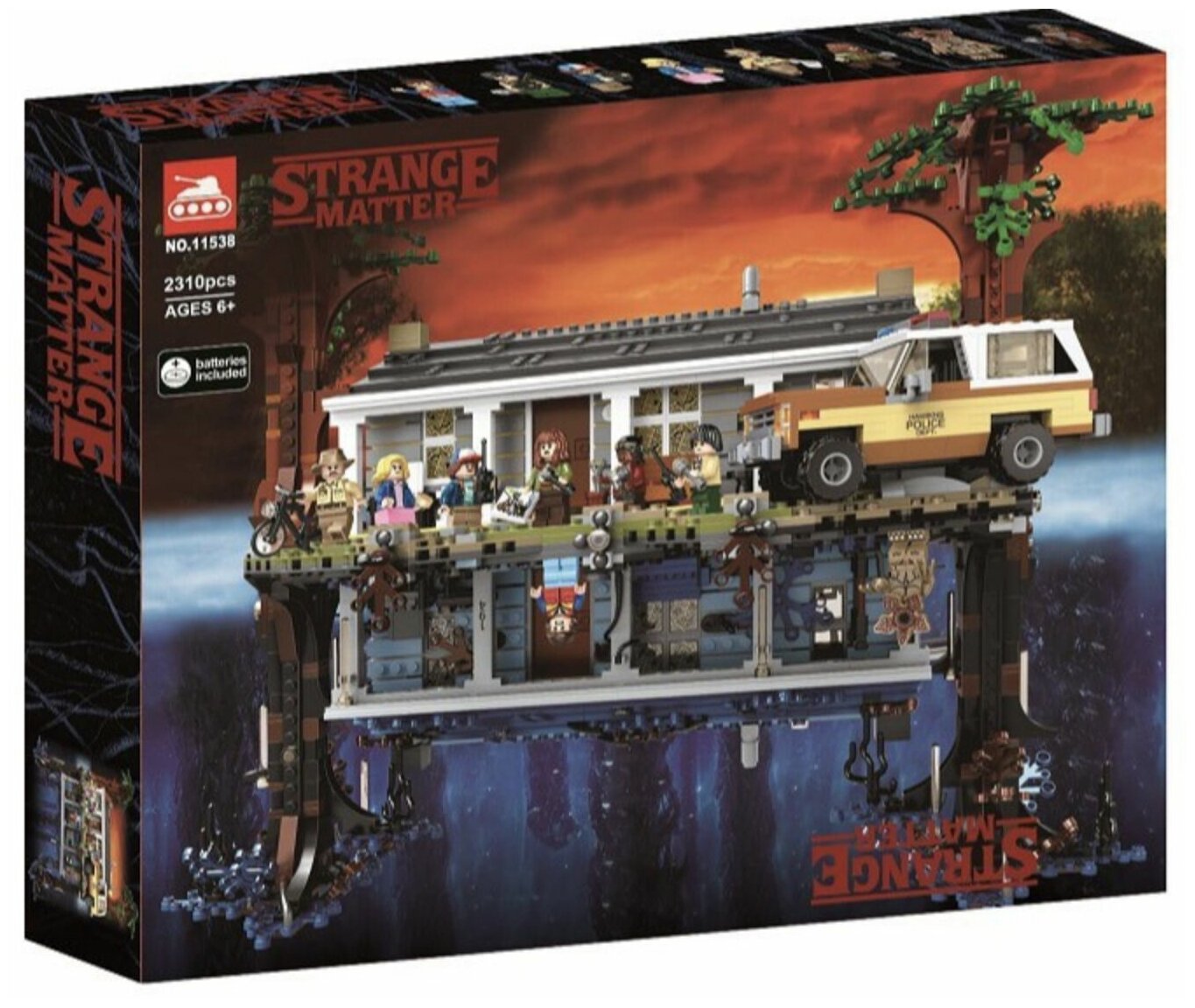 Конструктор/ Очень странные дела/Strange things/Вверх тормашками