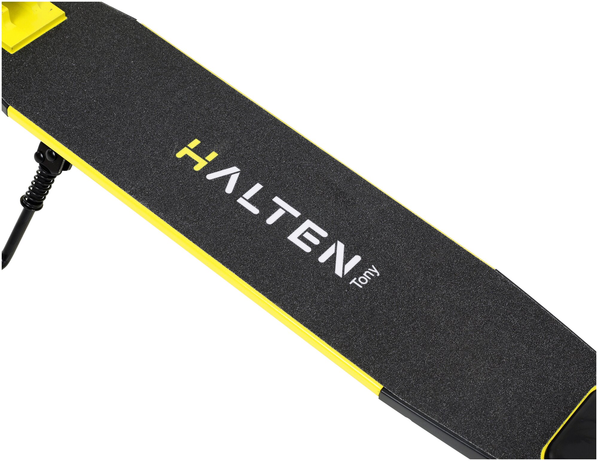 Электросамокат Halten Tony v.1, до 100 кг, черный/оранжевый — купить в ...