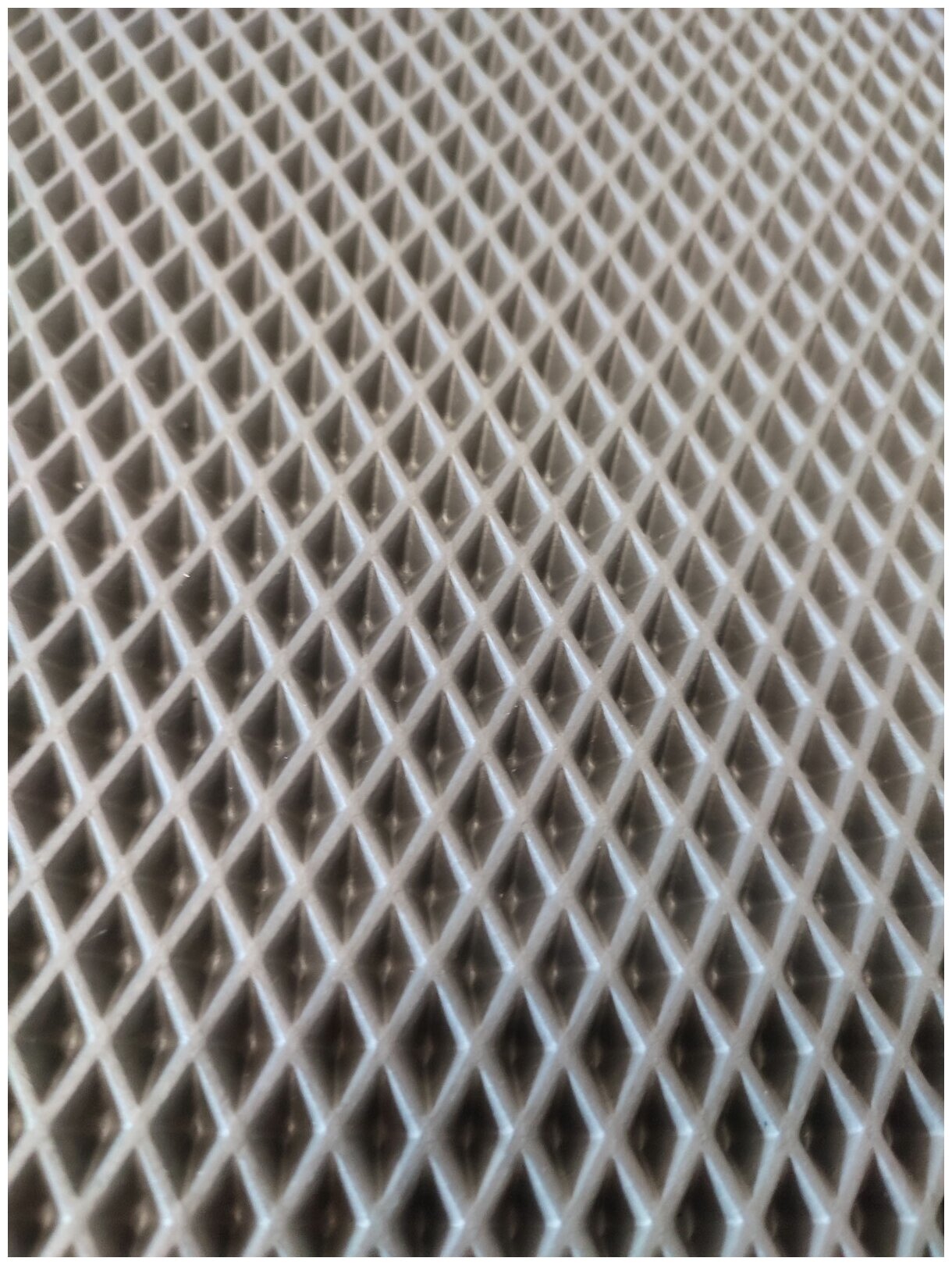 Коврик из ЭВА универсальный/коврик для животных (под миски), К-2_серый 40х25 см.