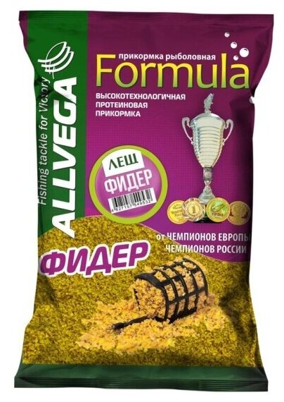 Прикормка Allvega Formula Feeder Bream 0,9кг (фидер ЛЕЩ)