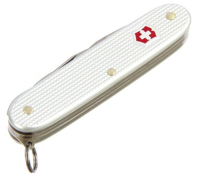 Нож перочинный Victorinox Farmer Alox (0.8241.26) 93мм 9функций серебристый карт.коробка - фото №7