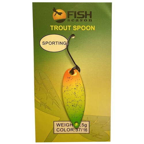 фото Блесна форелевая fish season sporting, 3,5g цвет-16 , крючок-kumho