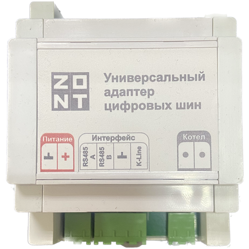 коммутационный модуль zont opentherm 724 Универсальный адаптер цифровых шин (DIN)