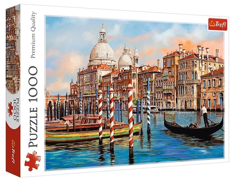 Пазлы Trefl Puzzle Полдень в Венеции 1000 деталей 68,3х48см 10460 3+