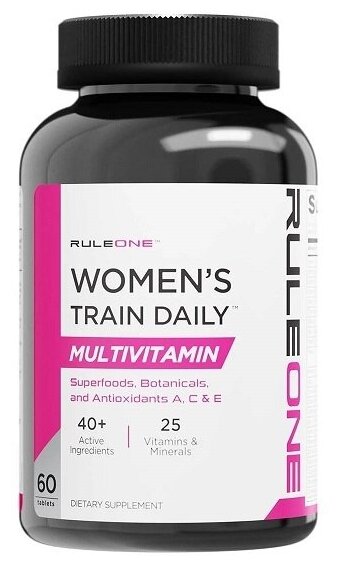 R1 Women's Train Daily Multivitamin Rule 1 (60 таб)