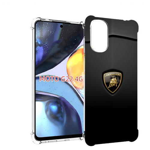 чехол mypads lamborghini ламба 3 для motorola edge 30 ultra задняя панель накладка бампер Чехол MyPads lamborghini ламба 3 для Motorola Moto G22 4G задняя-панель-накладка-бампер