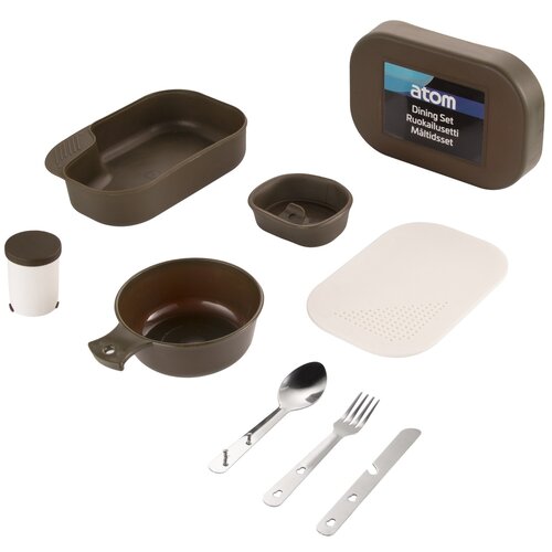 Набор походной посуды для кемпинга Atom Outdoors Camping eating set(9 предметов)