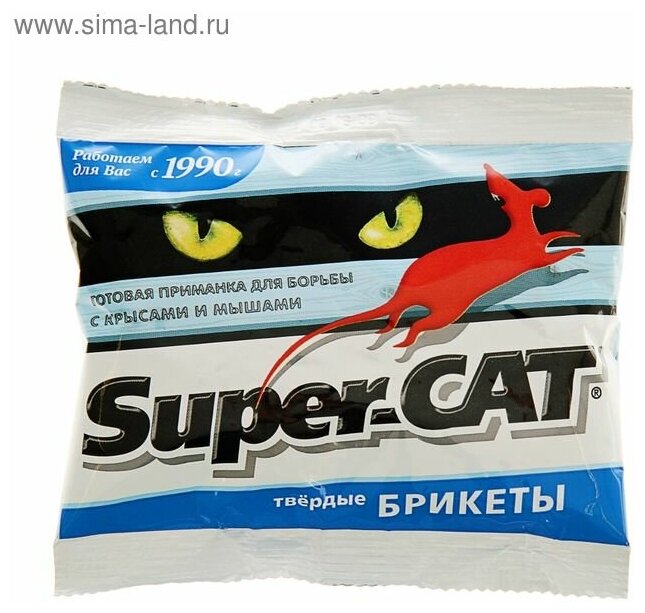 Super-CAT твёрдый брикет 48г N100 - фотография № 5