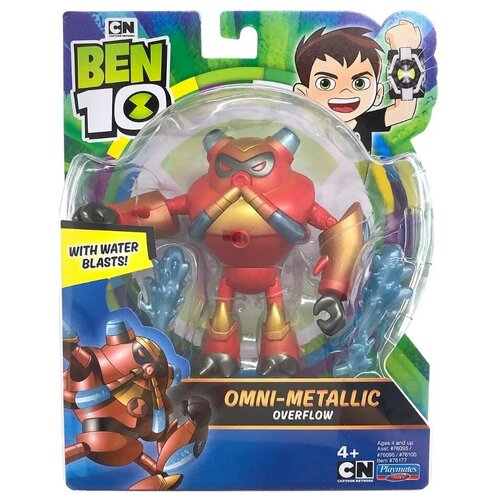 Ben 10 фигурка 12,5 см Водохлест Металлик 76177 игровые фигурки ben 10 фигурка молния родная планета 12 5 см