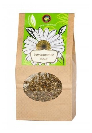 Ромашковое поле травяной чай с ромашкой рассыпной фиточай 100 гр.