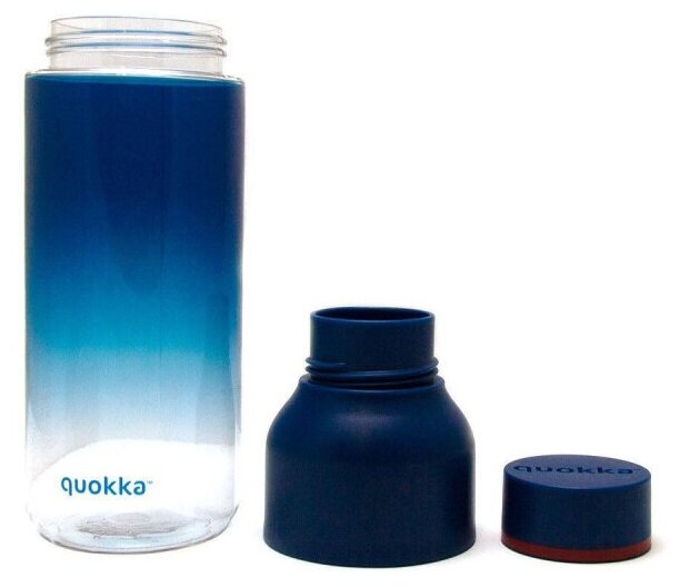 Бутылка пластиковая 720 мл. Холодный синий - фотография № 2