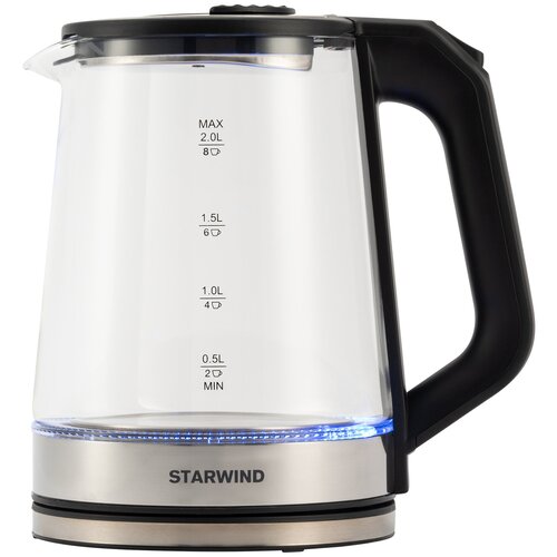 Чайник STARWIND SKG5778 черный стекло 86200₽