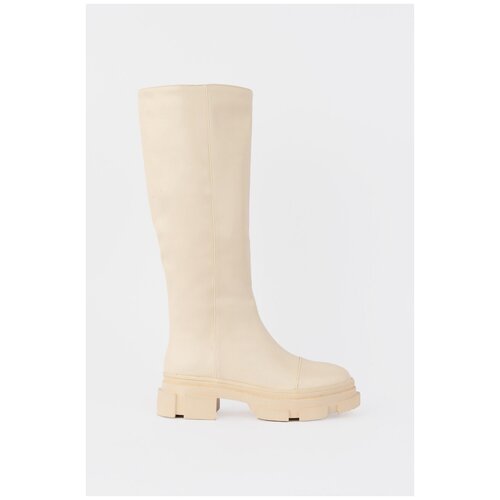 фото Матовые сапоги араз k434-1 белый 40