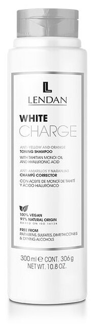 Lendan Шампунь White Charge для нейтрализации нежелательных оттенков