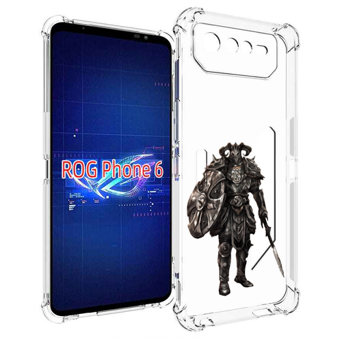 Чехол MyPads The-Elder-Scrolls-Online для Asus ROG Phone 6 задняя-панель-накладка-бампер чехол mypads the elder scrolls online для doogee v max задняя панель накладка бампер