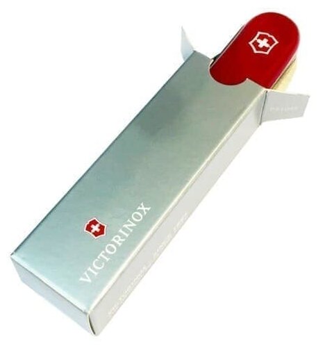 Нож перочинный Victorinox Evolution 10 (2.3803.E) 85мм 14функций красный карт.коробка - фото №3