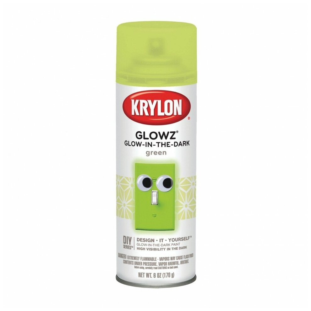 Светящийся В темноте - Krylon®GLOWZ лак аэрозольный 3150