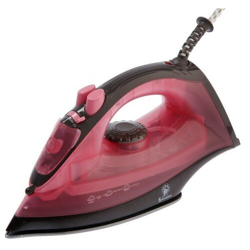 Утюг василиса ВА-2001 2200 Вт антипригарная подошва 120 гмин 160 мл розовый 221100₽