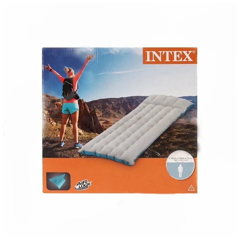 Матрас надувной Intex Camping Mat 67997