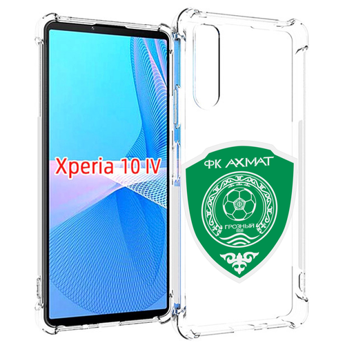 Чехол MyPads фк-ахмат-2 для Sony Xperia 10 IV (10-4) задняя-панель-накладка-бампер чехол mypads ротвеллер 2 для sony xperia 10 iv 10 4 задняя панель накладка бампер